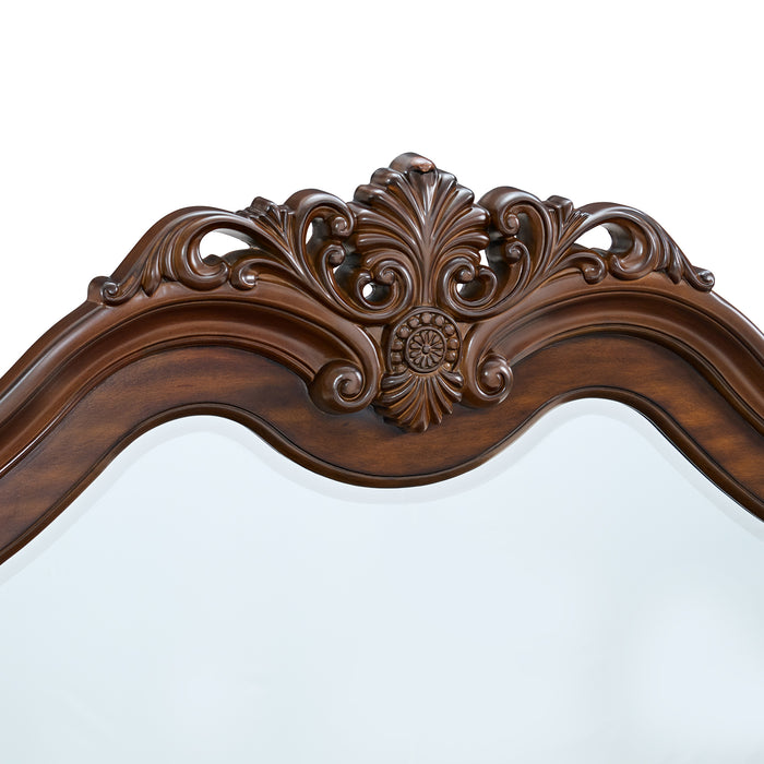 Northridge Dresser & Mirror Set in Cherry - Jack’s Furniture and More (Laredo, TX)