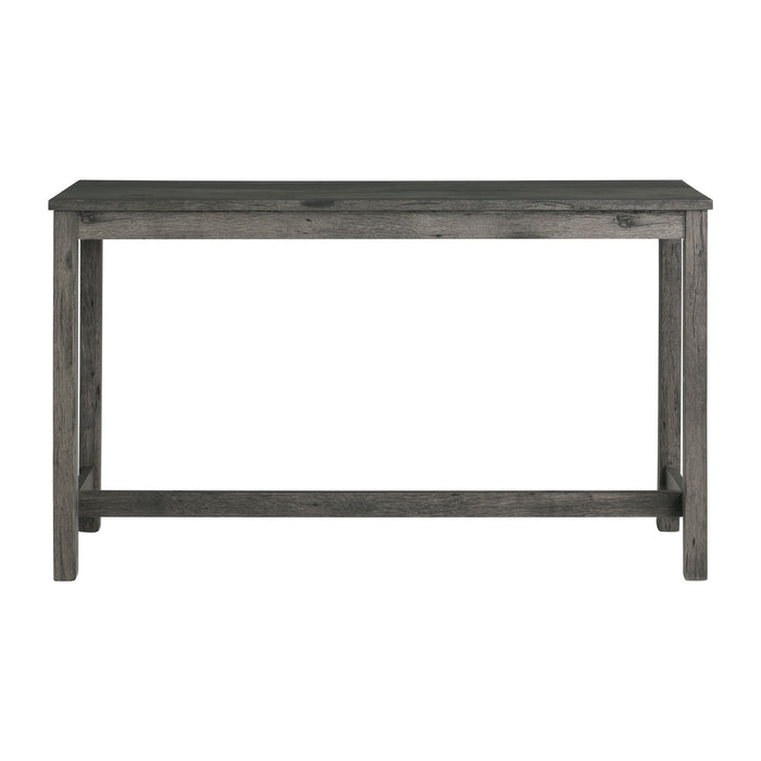 Oak Lawn Charcoal Grey Bar Table Single Pack (Table + 3 Grey Fabric Stools) - Jack’s Furniture and More (Laredo, TX)
