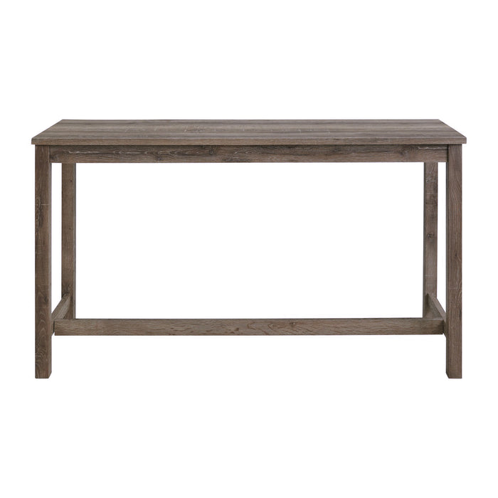 Oak Lawn Grey Bar Table Single Pack (Table + 3 Tan Fabric Stools) - Jack’s Furniture and More (Laredo, TX)