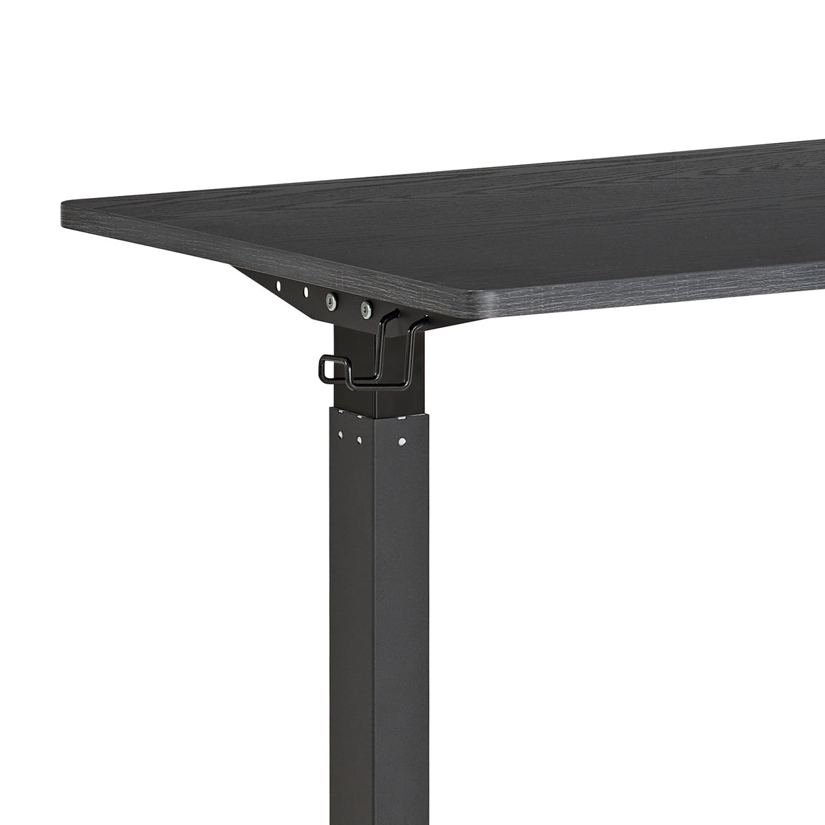 Oakland Adjustable Desk in Black - 3A Packing - Jack’s Furniture and More (Laredo, TX)