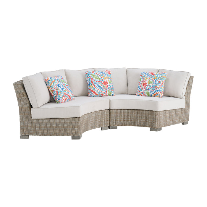 Olson Curved Sofa w/ 2 Wedges - Jack’s Furniture and More (Laredo, TX)