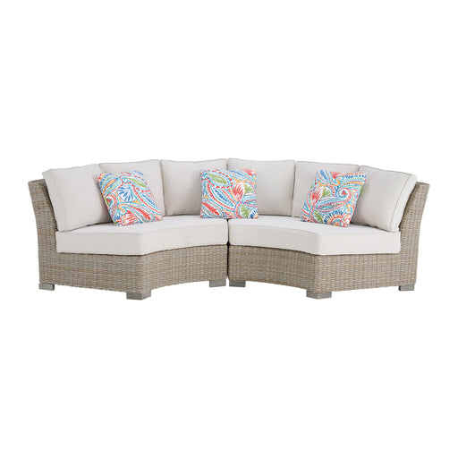 Olson Curved Sofa w/ 2 Wedges - Jack’s Furniture and More (Laredo, TX)