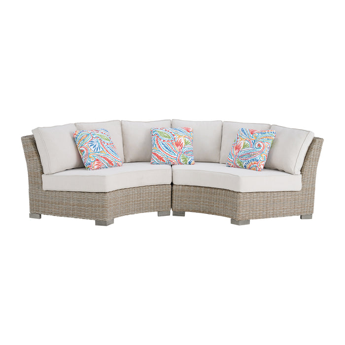 Olson Curved Sofa w/ 2 Wedges - Jack’s Furniture and More (Laredo, TX)