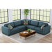 Options One Corner in Palmer Plus Teal with 1 Pillow 20"ÔøΩ - Jack’s Furniture and More (Laredo, TX)
