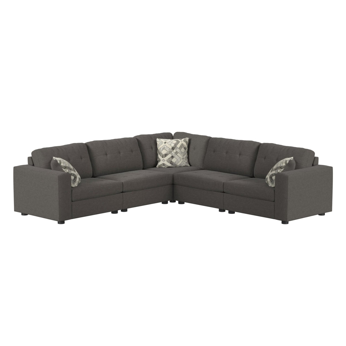 Options One Corner in Palmer Plus Ash with 1 Pillow 20"ÔøΩ - Jack’s Furniture and More (Laredo, TX)