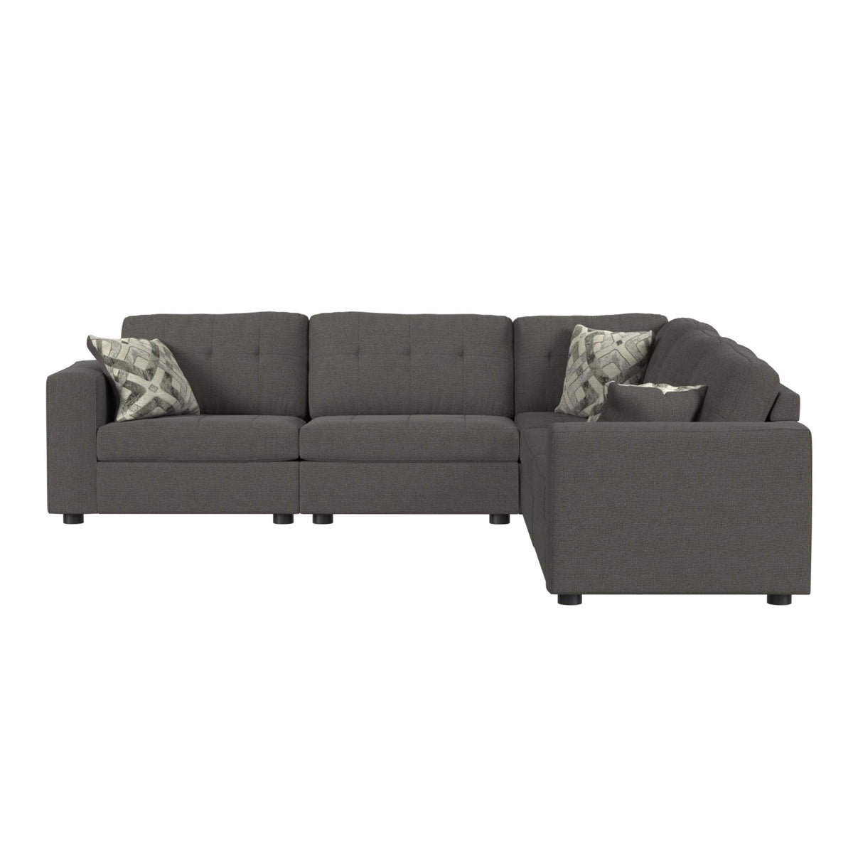 Options One LHF Chair in Palmer Plus Ash with 1 Pillow 20"ÔøΩ - Jack’s Furniture and More (Laredo, TX)