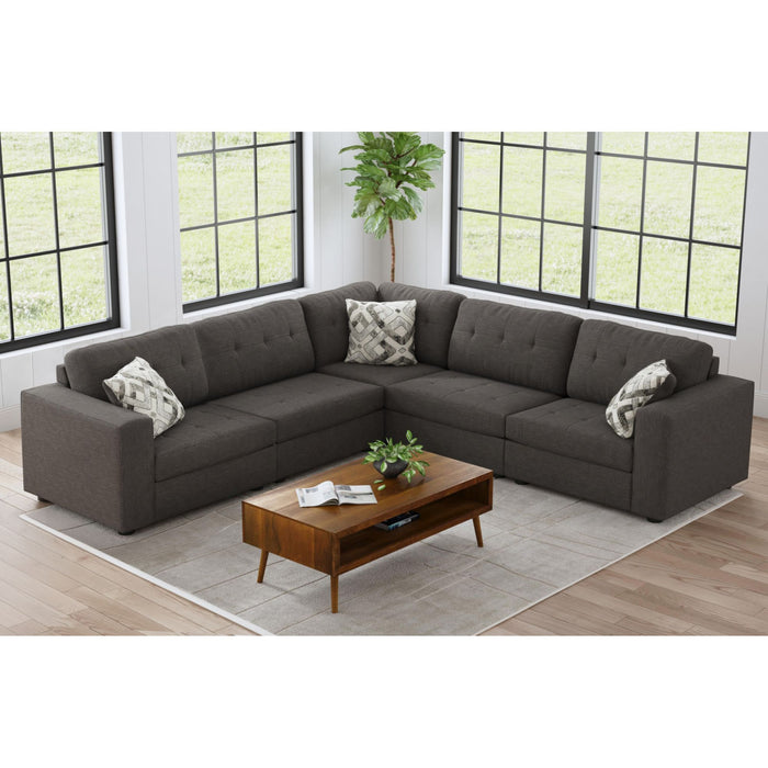 Options One Corner in Palmer Plus Ash with 1 Pillow 20"ÔøΩ - Jack’s Furniture and More (Laredo, TX)