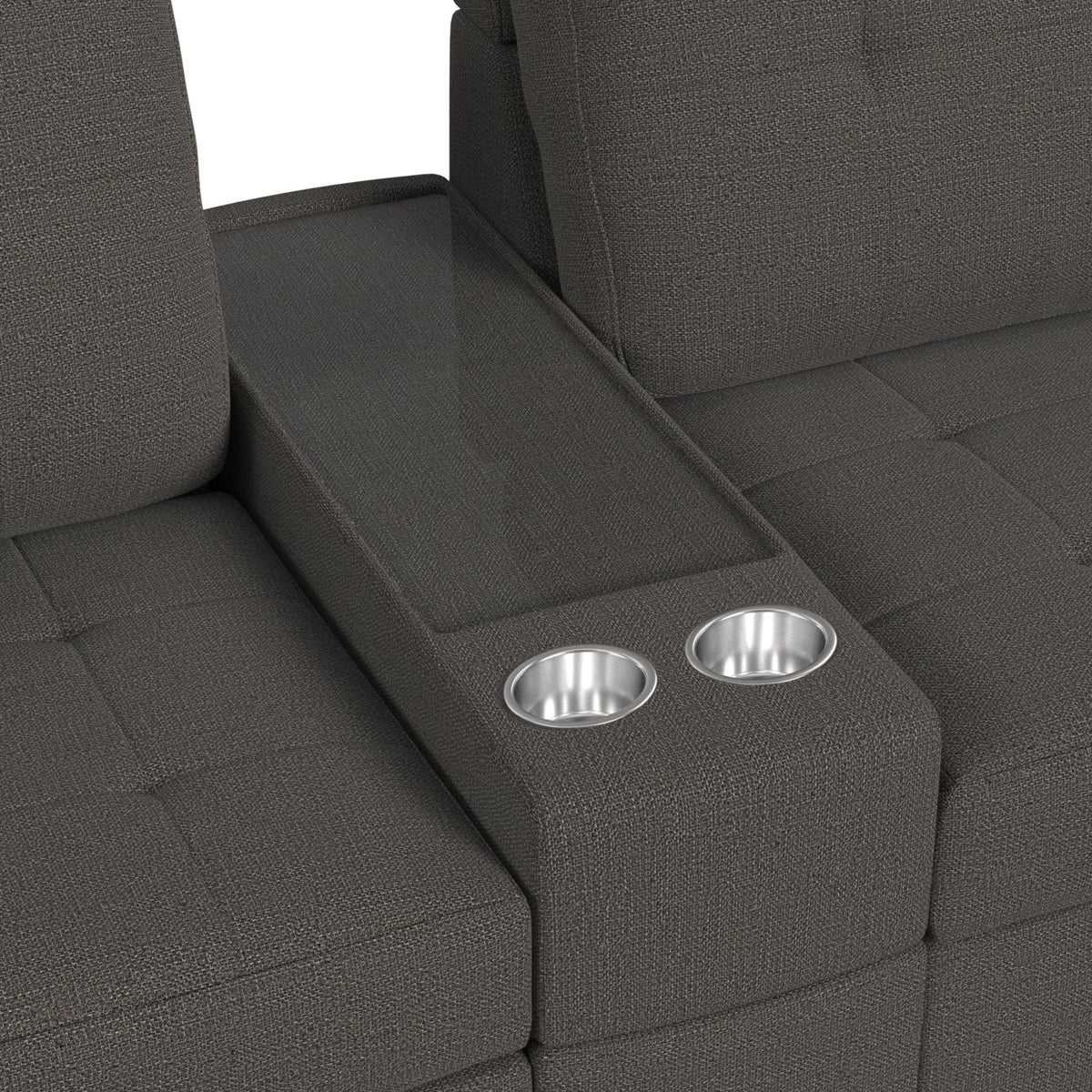 Options One 9PC Living Room Set in Palmer Plus Ash - Jack’s Furniture and More (Laredo, TX)