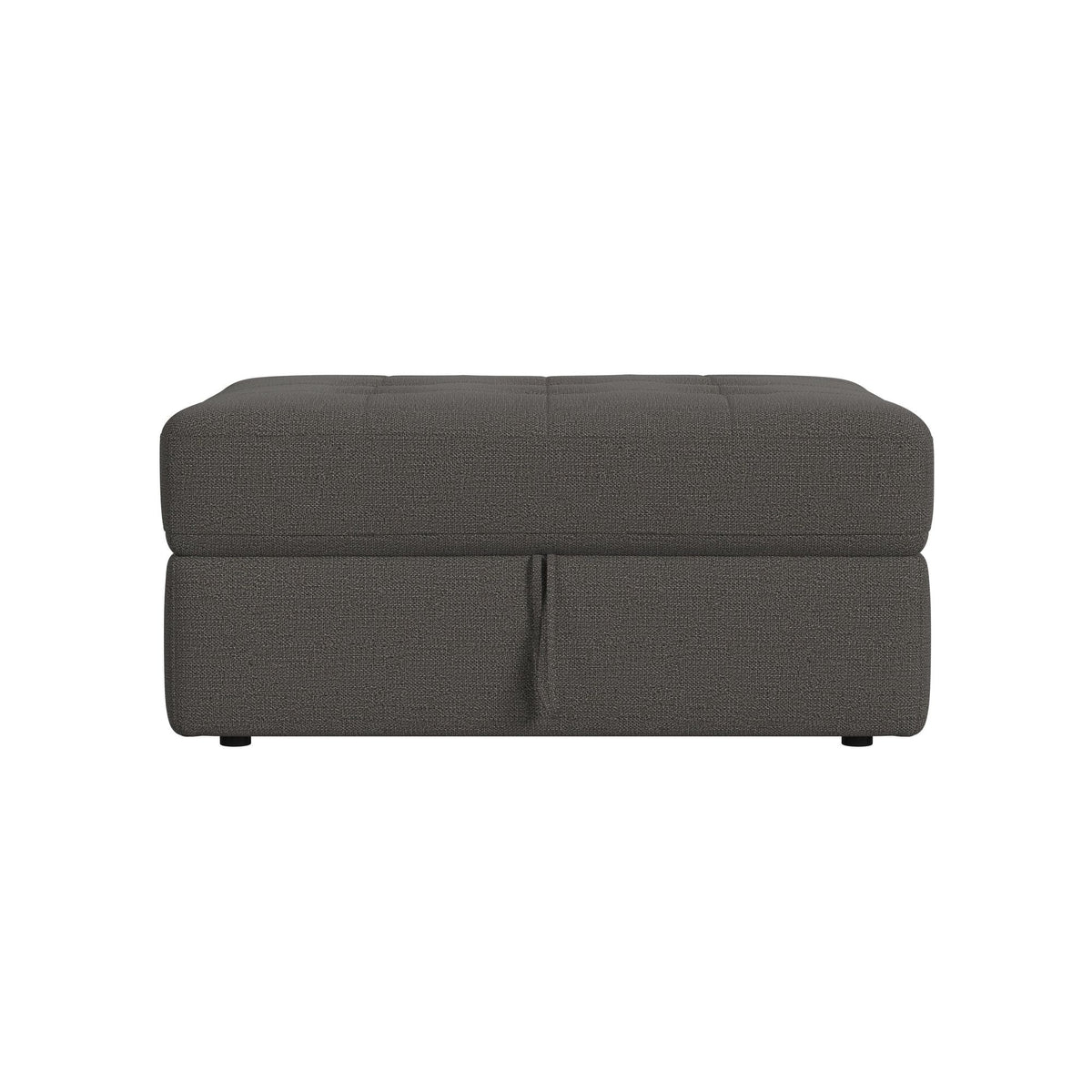 Options One Storage Ottoman in Palmer Plus Ash - Jack’s Furniture and More (Laredo, TX)