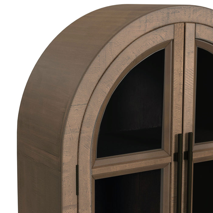 Orion Bookcase in Weathered Oak