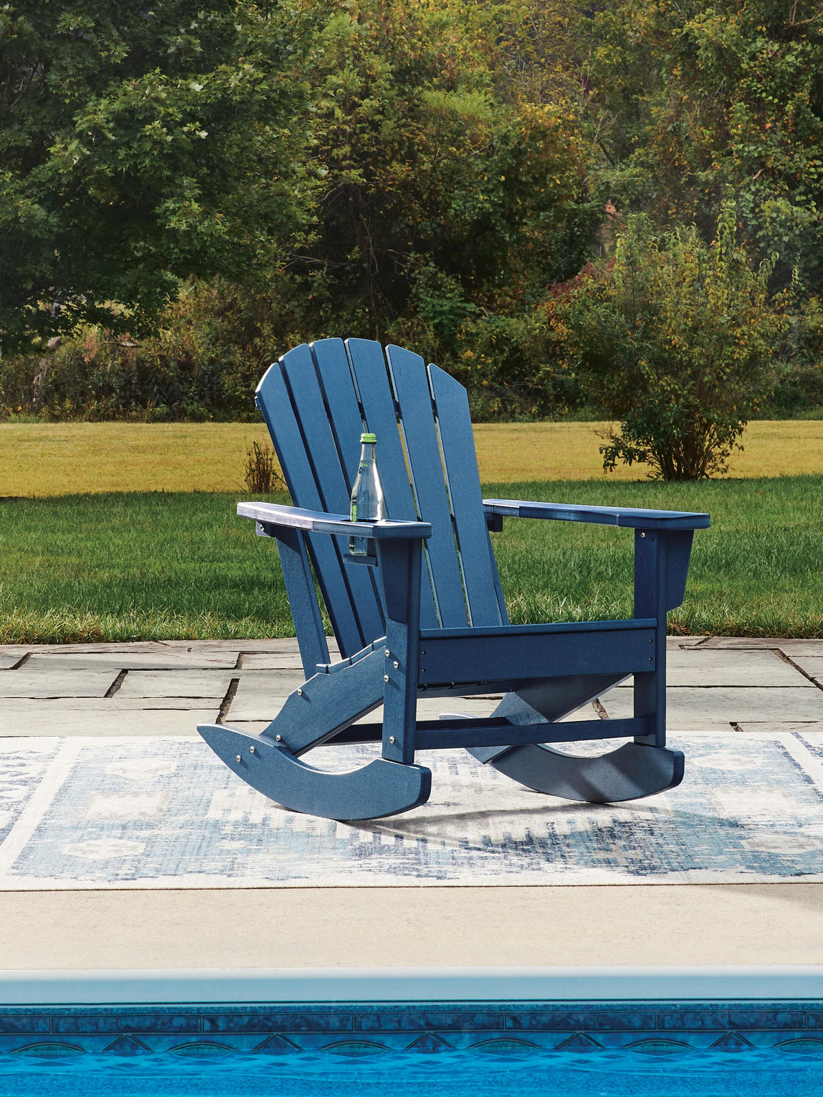 Sundown Shores Outdoor Rocking Chair - Jack’s Furniture and More (Laredo, TX)