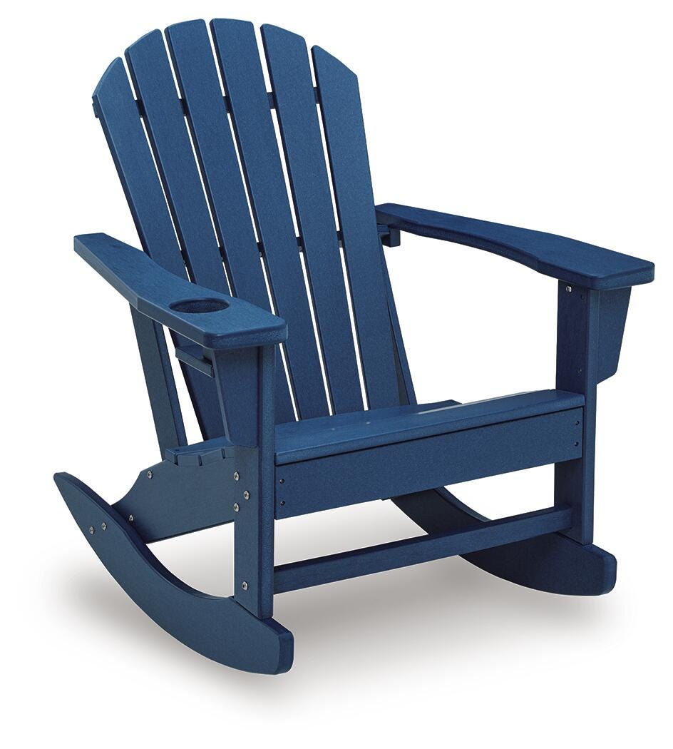 Sundown Shores Outdoor Rocking Chair - Jack’s Furniture and More (Laredo, TX)