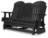 Hyland wave Outdoor Glider Loveseat - Jack’s Furniture and More (Laredo, TX)