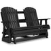 Hyland wave Outdoor Glider Loveseat - Jack’s Furniture and More (Laredo, TX)