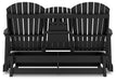 Hyland wave Outdoor Glider Loveseat - Jack’s Furniture and More (Laredo, TX)