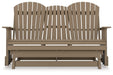 Hyland wave Outdoor Glider Loveseat - Jack’s Furniture and More (Laredo, TX)