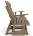 Hyland wave Outdoor Glider Loveseat - Jack’s Furniture and More (Laredo, TX)