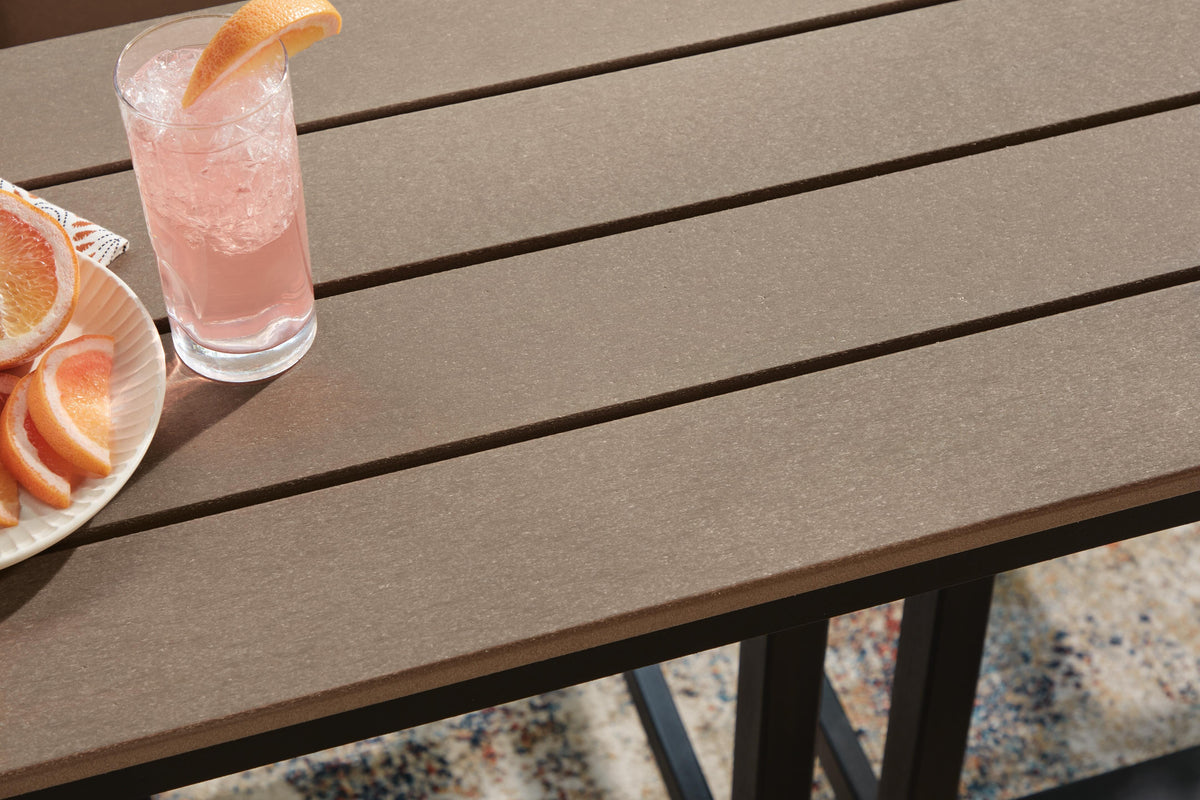Shoreline Beach Outdoor Counter Table and 2 Barstools - Jack’s Furniture and More (Laredo, TX)