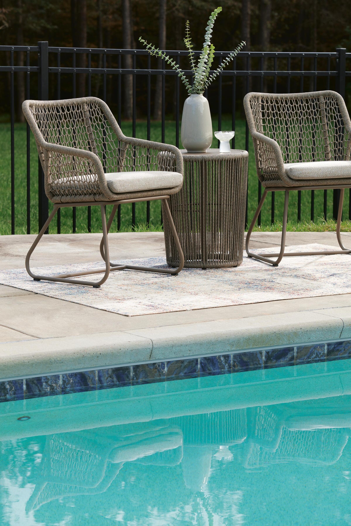 Majors Beach Outdoor Table and 2 Chairs - Jack’s Furniture and More (Laredo, TX)