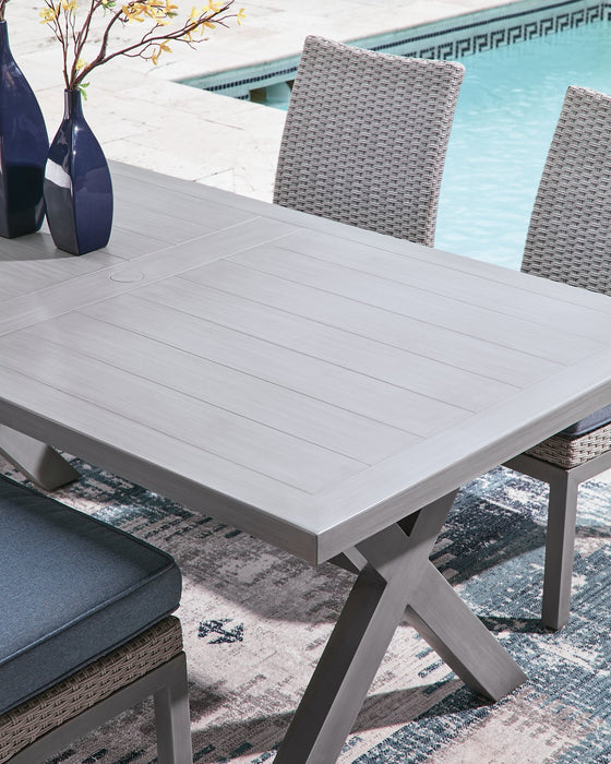 Half Moon Beach Outdoor Dining Table - Jack’s Furniture and More (Laredo, TX)