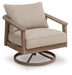 Harmony Headlands Outdoor Swivel Lounge with Cushion - Jack’s Furniture and More (Laredo, TX)