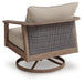 Harmony Headlands Outdoor Swivel Lounge with Cushion - Jack’s Furniture and More (Laredo, TX)