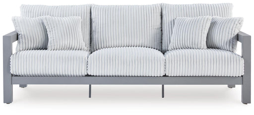 Hurley Park Outdoor Sofa with Cushion - Jack’s Furniture and More (Laredo, TX)