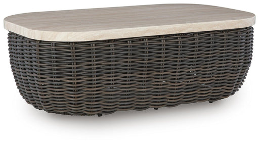 Kimora Outdoor Coffee Table - Jack’s Furniture and More (Laredo, TX)