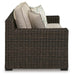 Coastline Bay Outdoor Loveseat with Cushion - Jack’s Furniture and More (Laredo, TX)