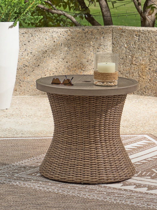 Laguna Heights Outdoor End Table - Jack’s Furniture and More (Laredo, TX)