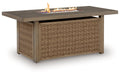 Laguna Heights Outdoor Fire Pit Table - Jack’s Furniture and More (Laredo, TX)