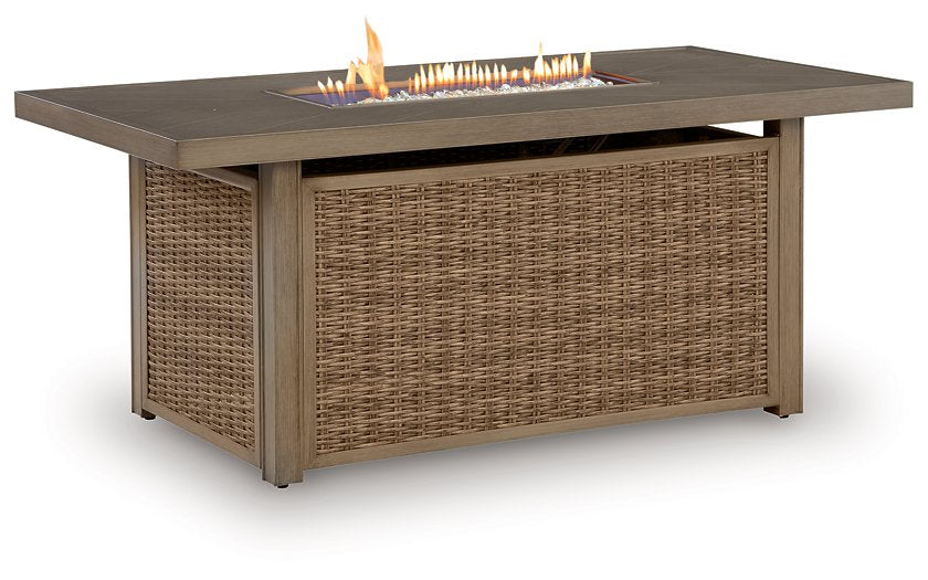 Laguna Heights Outdoor Fire Pit Table - Jack’s Furniture and More (Laredo, TX)
