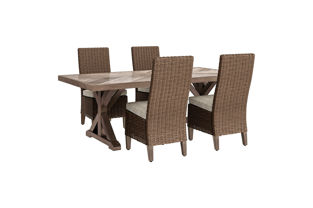 Beachcroft Outdoor Dining Set - Jack’s Furniture and More (Laredo, TX)