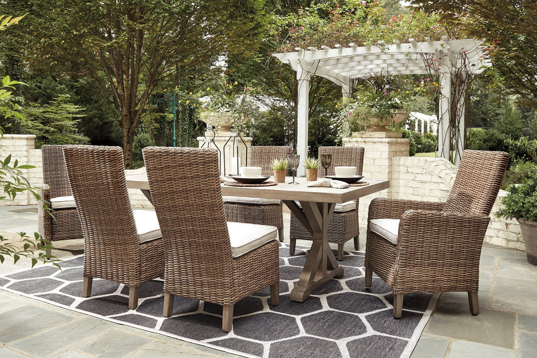 Beachcroft Outdoor Dining Set - Jack’s Furniture and More (Laredo, TX)