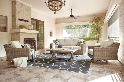 Beachcroft Outdoor Conversation Set - Jack’s Furniture and More (Laredo, TX)
