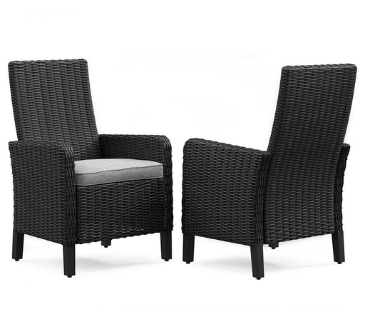 Beachcroft Outdoor Arm Chair with Cushion (Set of 2) - Jack’s Furniture and More (Laredo, TX)