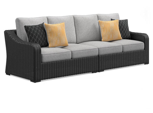 Beachcroft 2-Piece Outdoor Loveseat with Cushion - Jack’s Furniture and More (Laredo, TX)