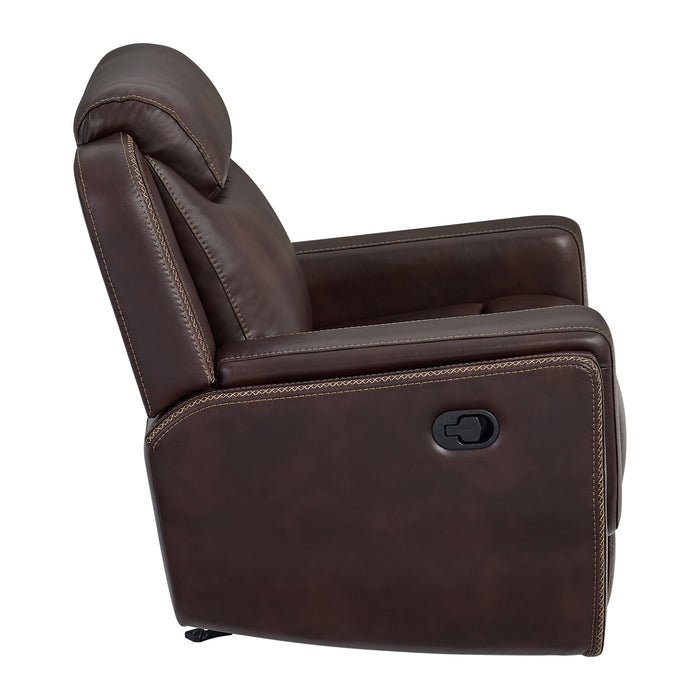 Panther Glider Motion Recliner in Neono Brown - Jack’s Furniture and More (Laredo, TX)