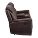 Panther Motion Loveseat with Console in Neono Brown - Jack’s Furniture and More (Laredo, TX)