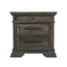 Park Ridge 3-Drawer Nightstand in Charcoal - Jack’s Furniture and More (Laredo, TX)