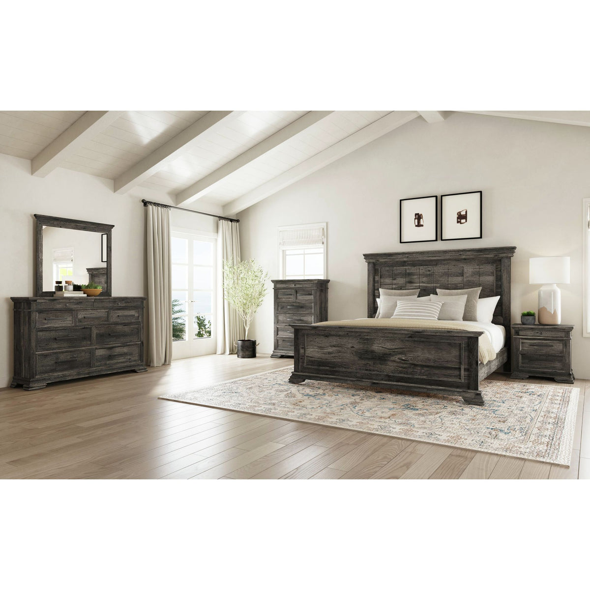 Park Ridge 9-Drawer Dresser in Charcoal - Jack’s Furniture and More (Laredo, TX)