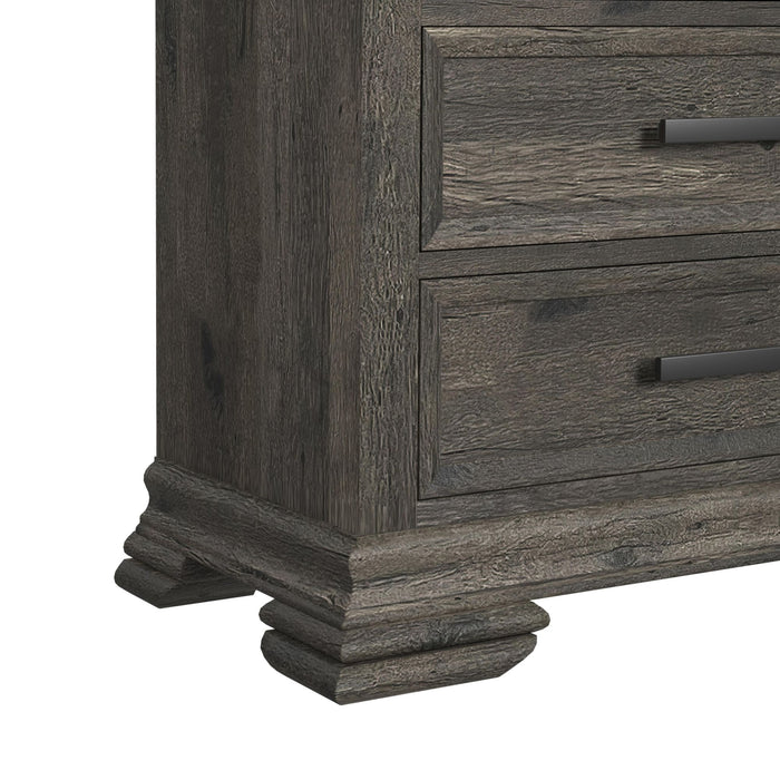 Park Ridge 6-Drawer Chest in Charcoal - Jack’s Furniture and More (Laredo, TX)