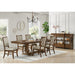 Phillipe Standard Height Dining Set in Cherry-Table and Four Chairs - Jack’s Furniture and More (Laredo, TX)