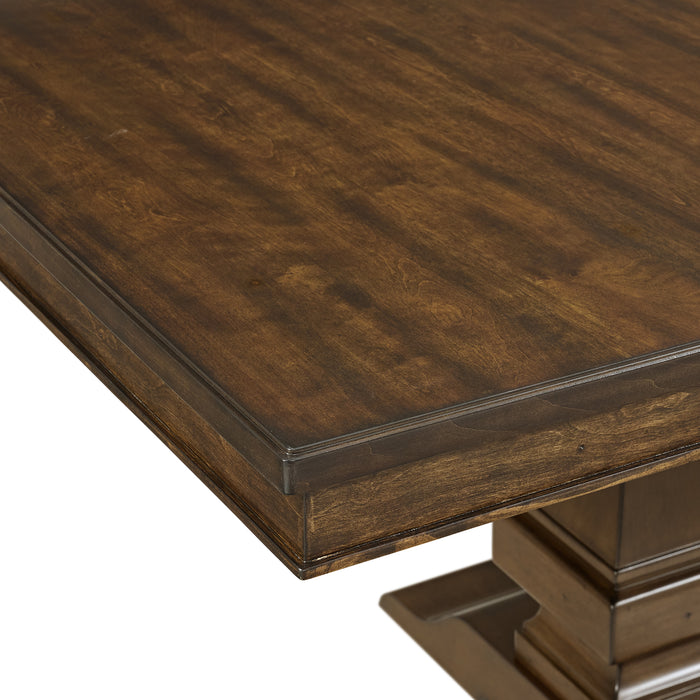 Phillipe Dining Table with with 18" Leaf in Cherry - Jack’s Furniture and More (Laredo, TX)