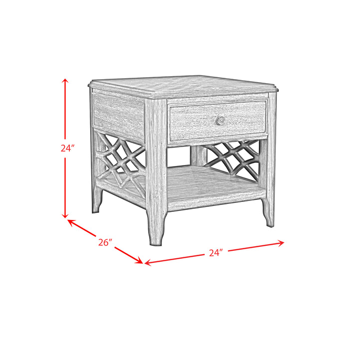 Phillipe End Table in Cherry - Jack’s Furniture and More (Laredo, TX)