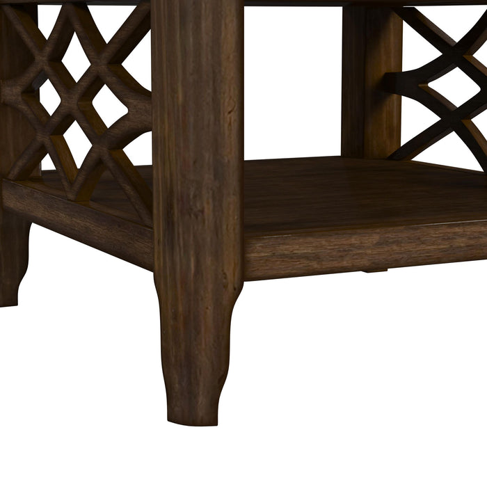 Phillipe End Table in Cherry - Jack’s Furniture and More (Laredo, TX)