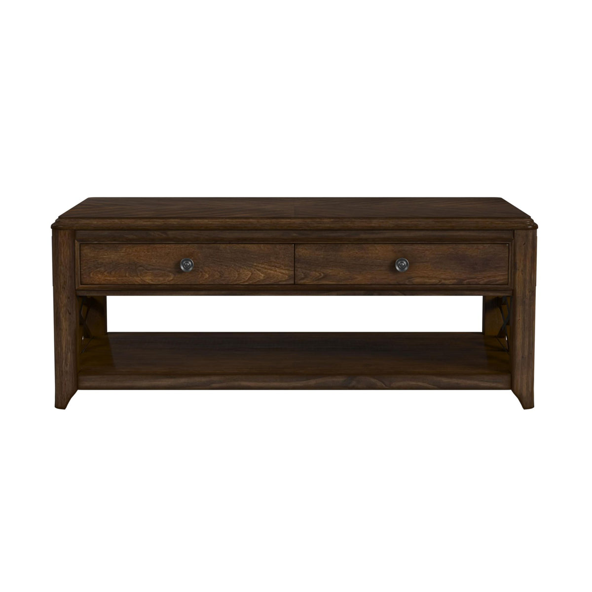 Phillipe Lift-Top Coffee Table in Cherry - Jack’s Furniture and More (Laredo, TX)