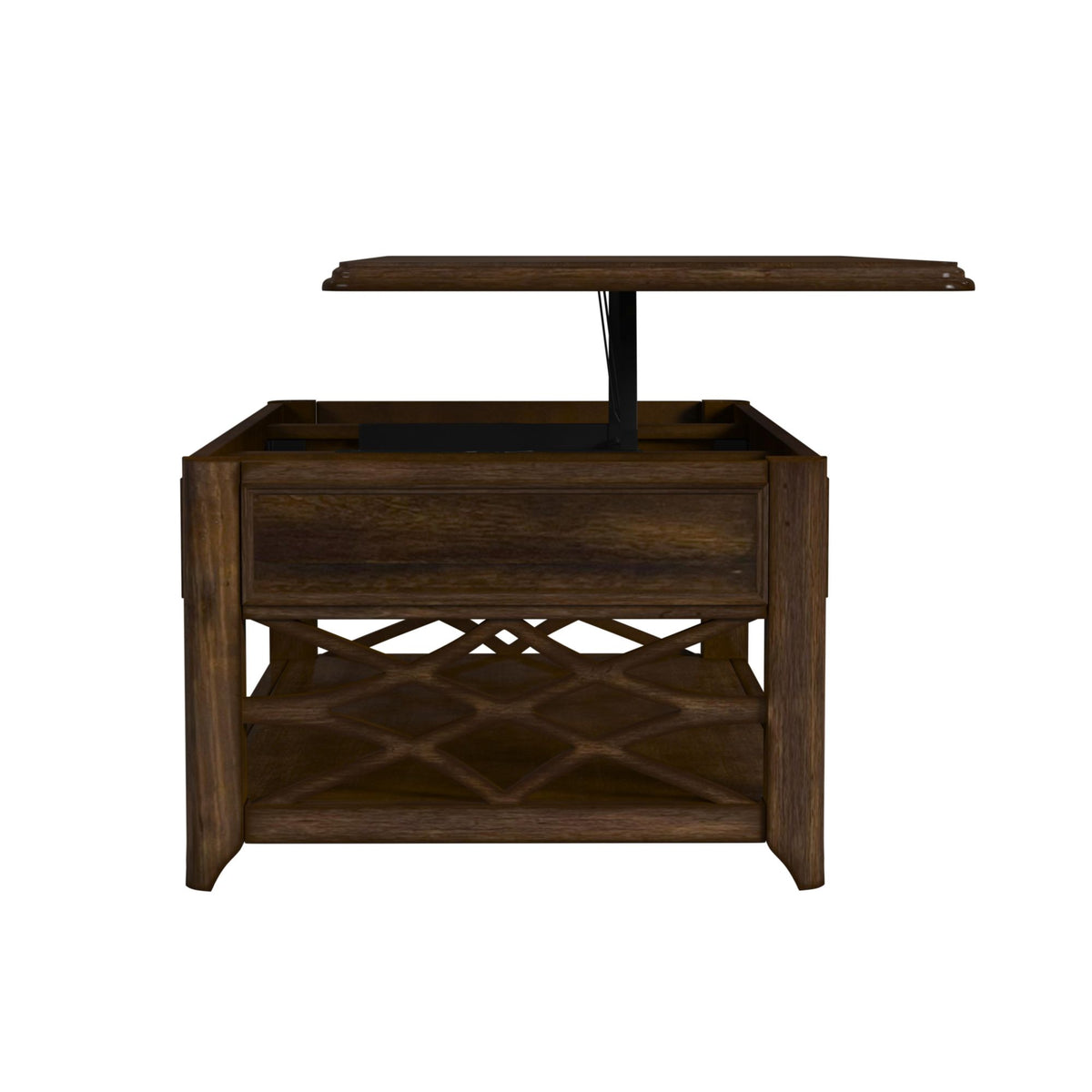 Phillipe Lift-Top Coffee Table in Cherry - Jack’s Furniture and More (Laredo, TX)