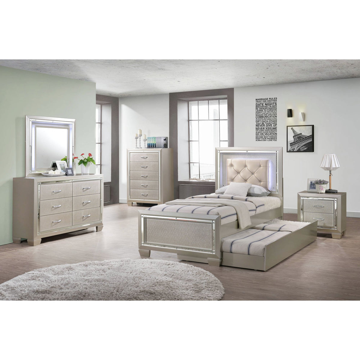 Platinum Youth Chest - Jack’s Furniture and More (Laredo, TX)