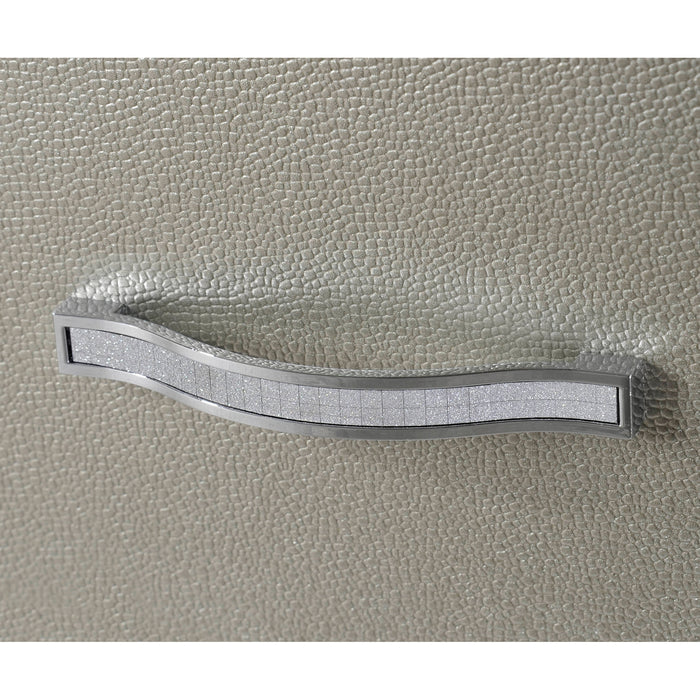 Platinum Youth Dresser & Mirror w/ LED Light Set - Jack’s Furniture and More (Laredo, TX)